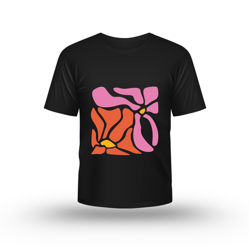Floral Abstract T-Shirt