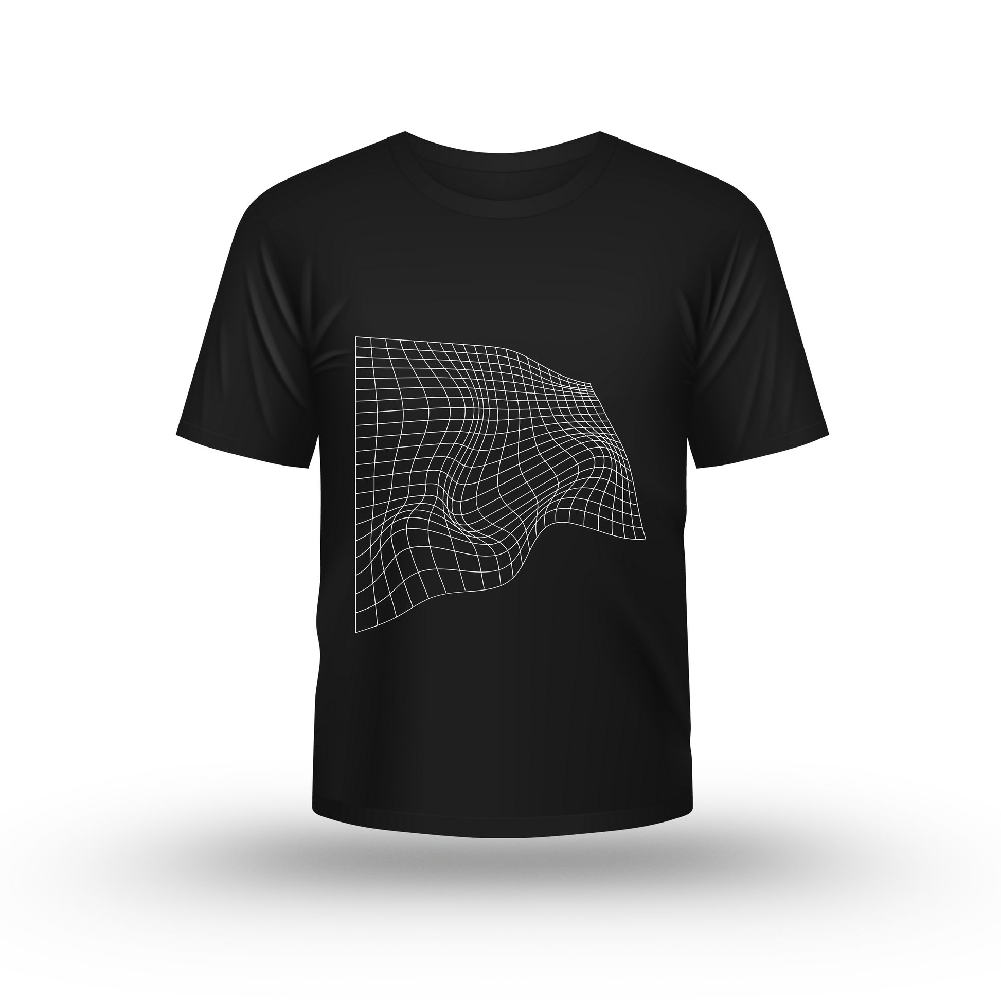 Wavy Grid Tee